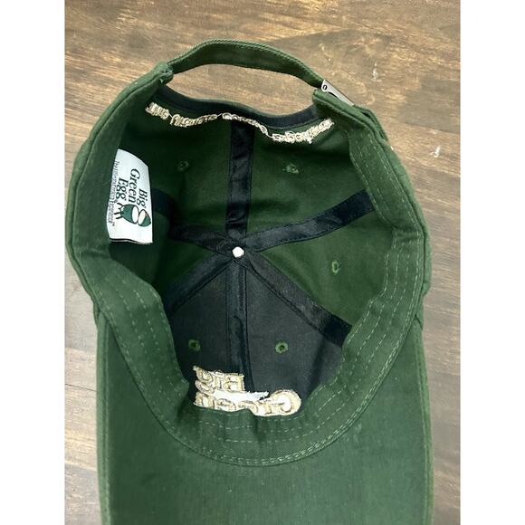 Big Green Egg Dark Green Adjustable Baseball Cap Hat OSFM Embroidered Logo - Picture 2 of 3